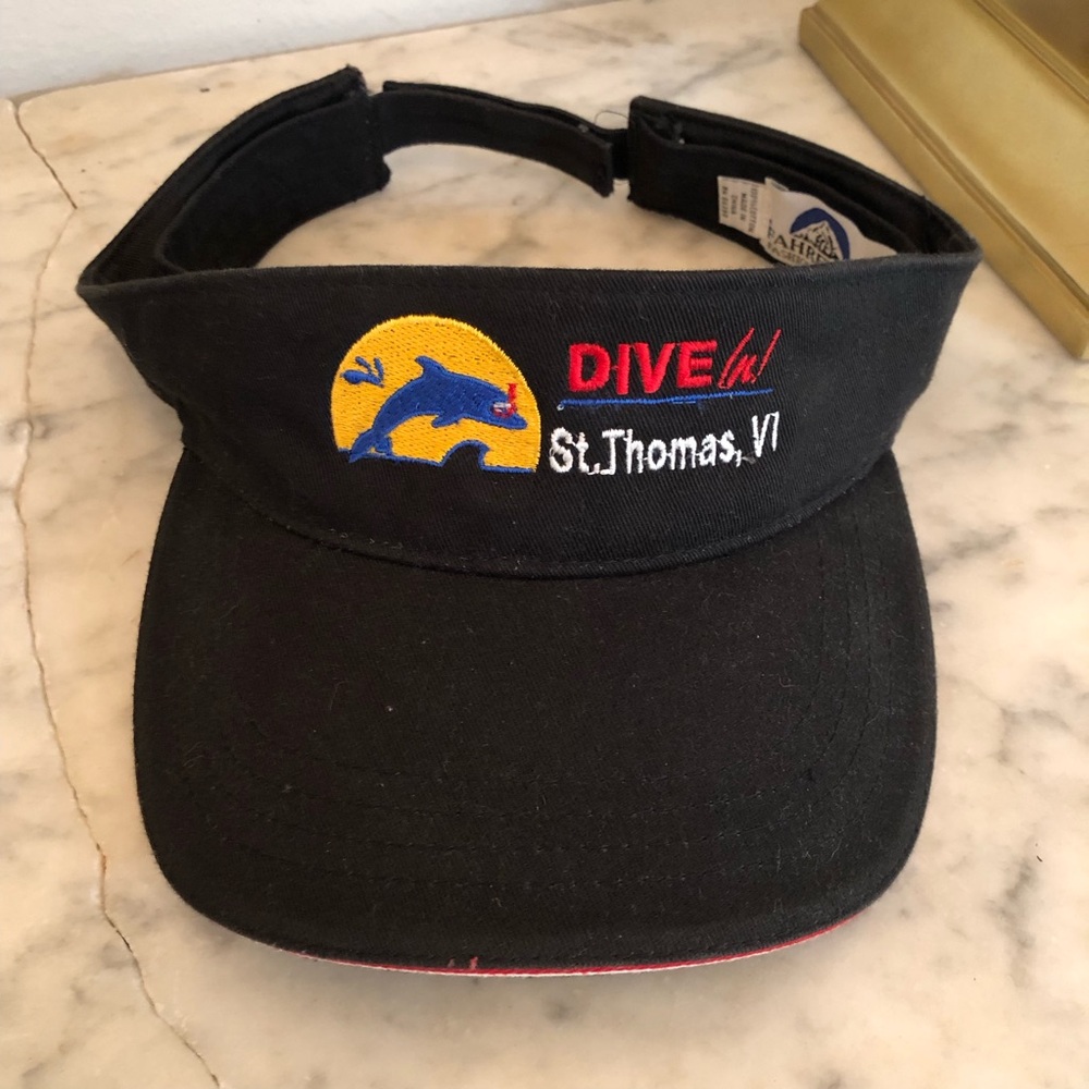 🏝️🐬St. Thomas Virgin Islands Visor Cap